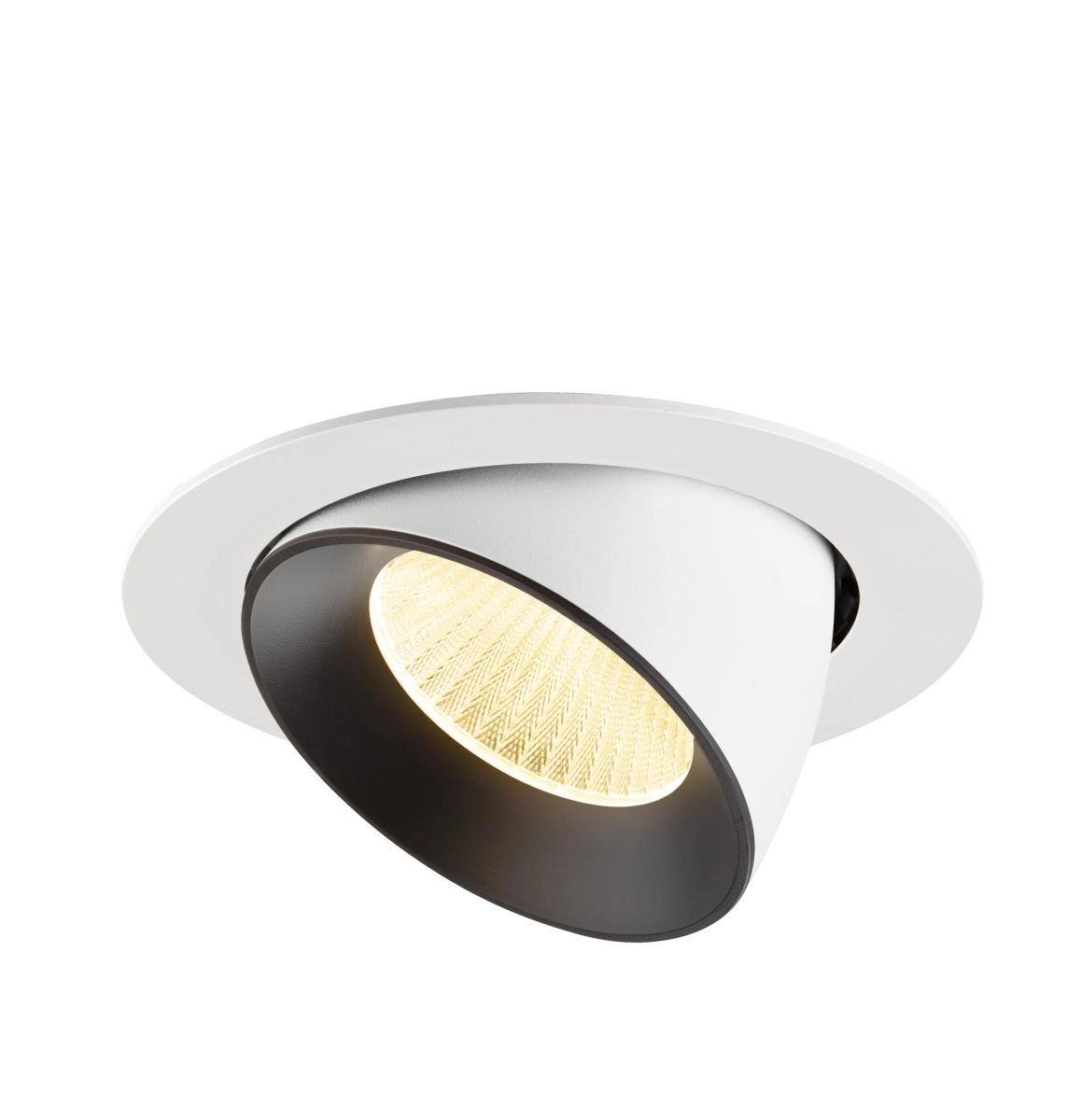 Recessed spotlight Numinos Gimble XL white/black 3000K - 40deg SLV 4024163308601