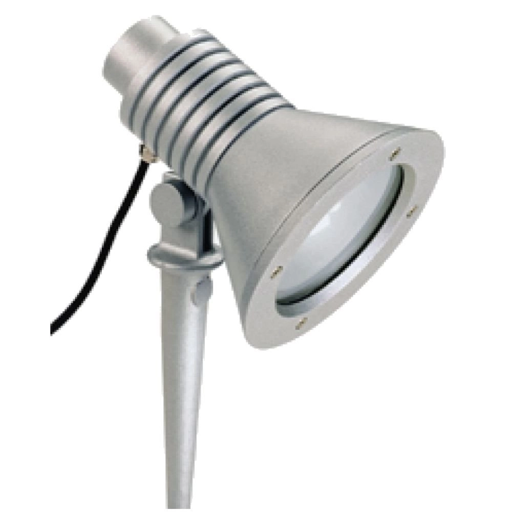 Porch spot Orientable Silver gray