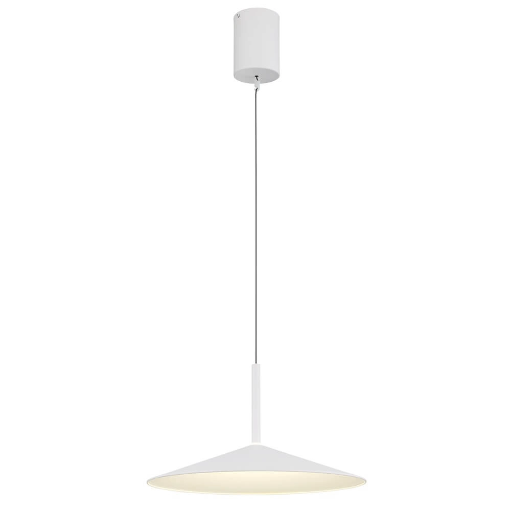 Round pendant lamp Lampone white design Ø 47.5cm