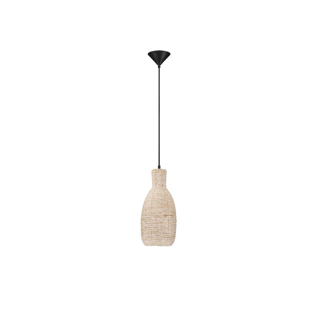 Pendant lamp Ona Ø 18cm rattan Lyora 5212017477538