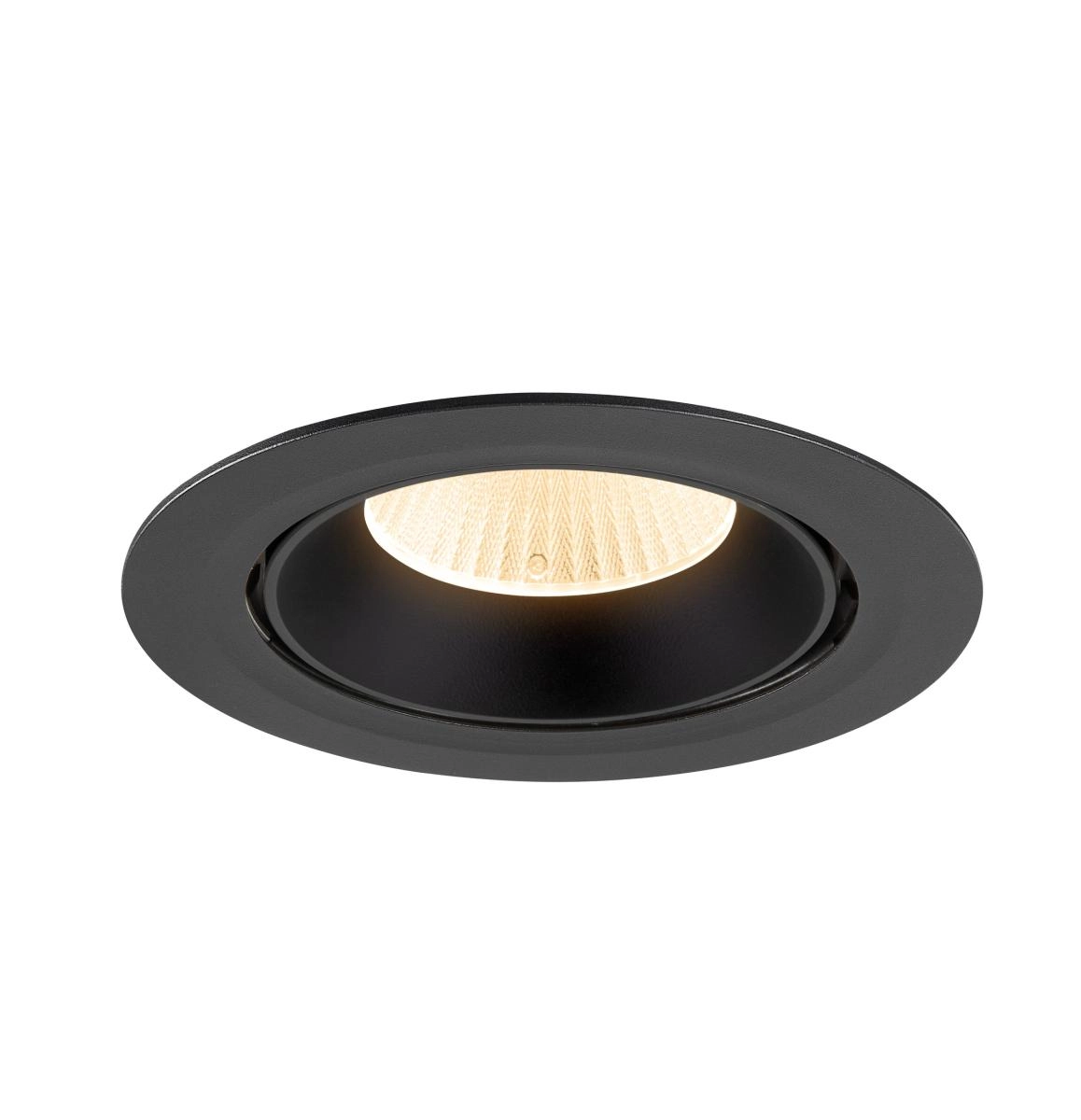 Recessed spotlight Numinos Gimble XL black 2700K - 40deg SLV 4024163308878