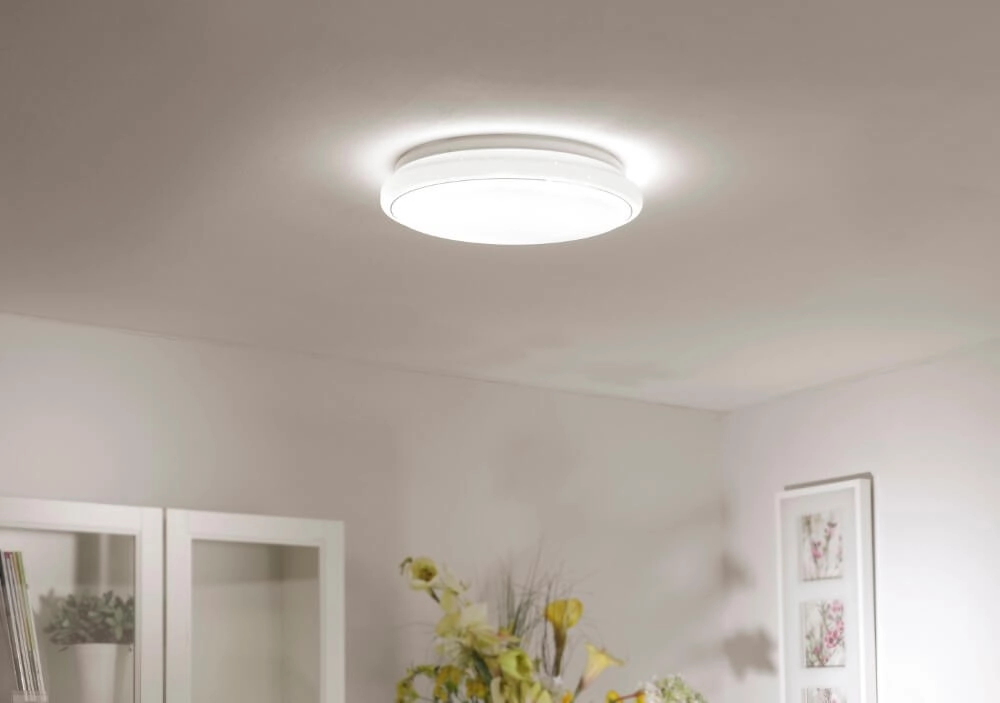 Ceiling light Jupiter 59cm - 3000-5000K star effect white Just Light 4043689933203