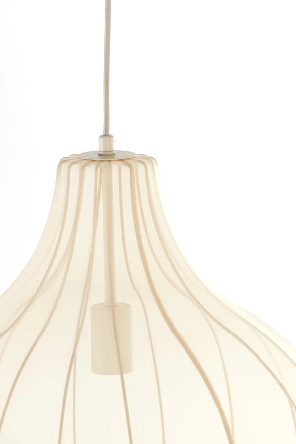 Cream pendant lamp Elati Ø 50cm japandi Light & Living 8717807702731