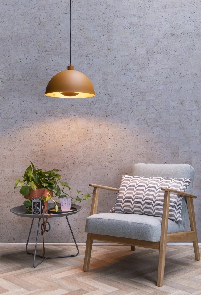 Design pendant lamp Siemon yellow Lucide 5411212451774