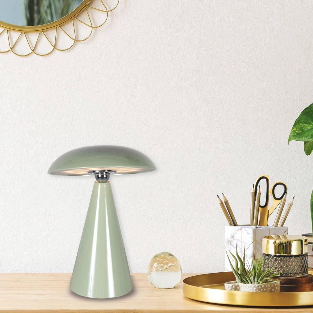 Rechargeable table lamp Mush Green Steinhauer 8712746188783