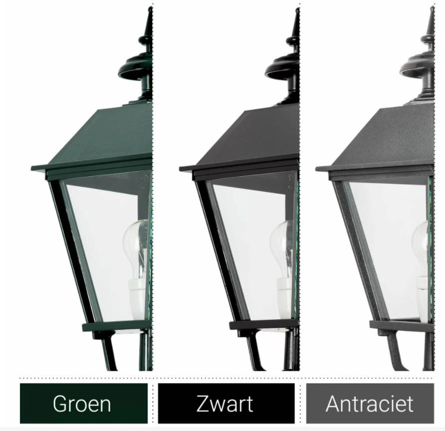 Old Dutch garden lamp York L black KS Verlichting 8714732180603