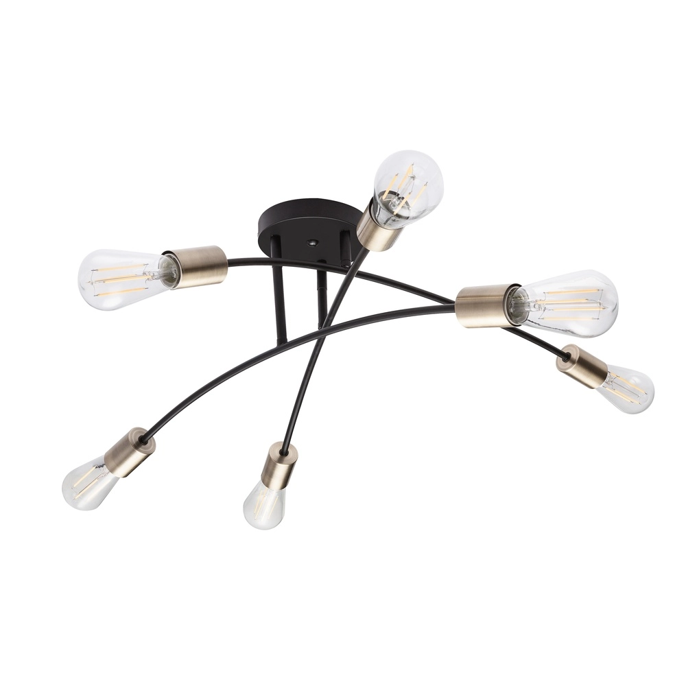 Ceiling lamp Sarini Black Globo 9007371377688