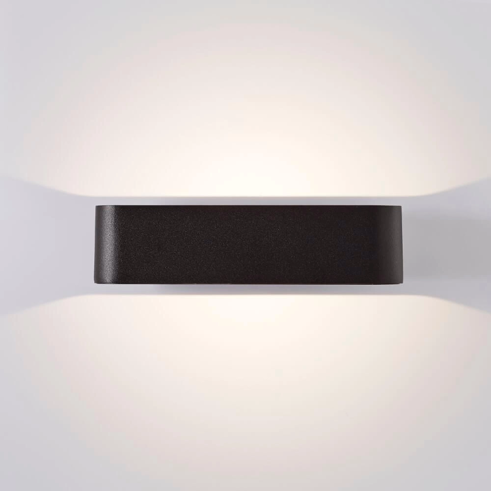 Wall lamp Golda 22cm black Brilliant 4004353349263