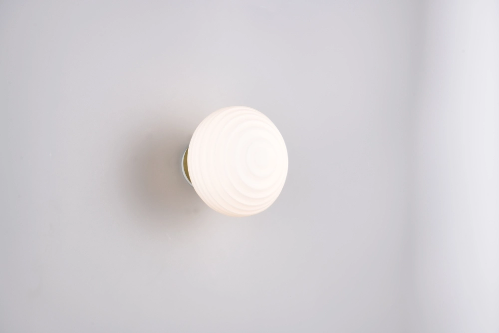 Wall lamp Earl white glass rechargeable Trio 4017807643442