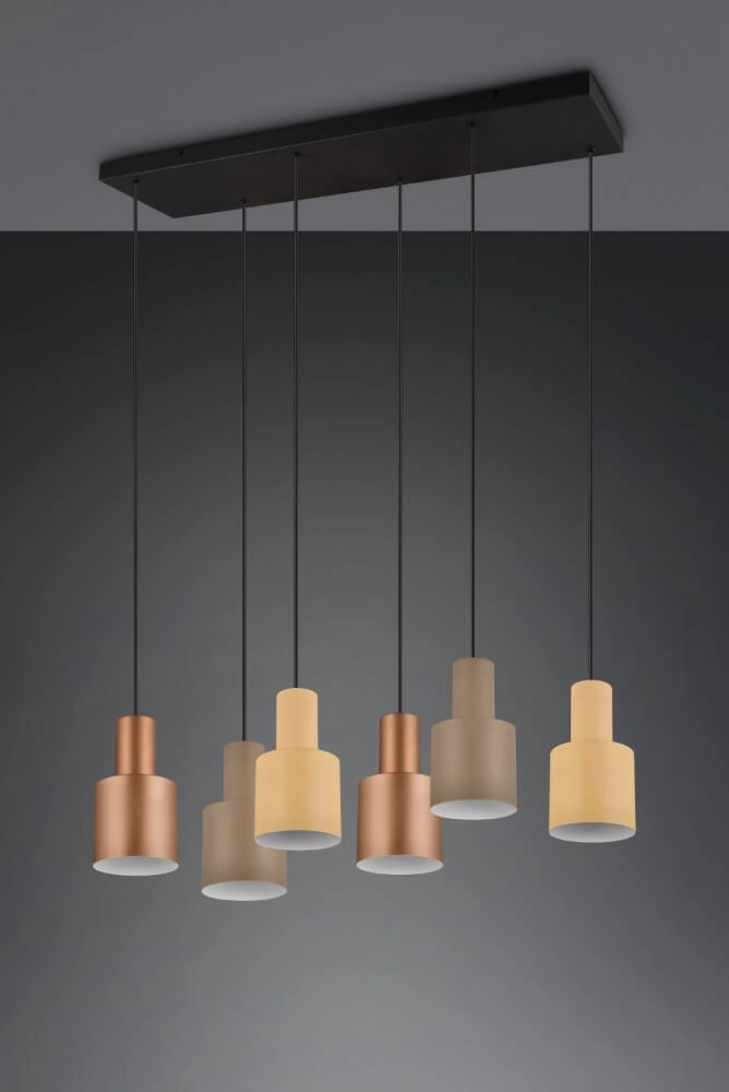Design hanging lamp Agudo 6-light Trio 4017807574623