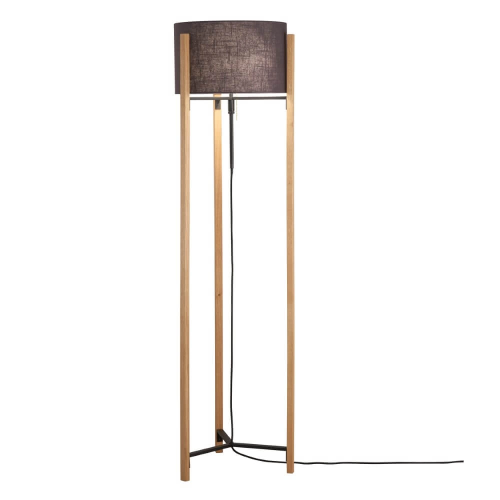 Table lamp Shine-Wood with black hood