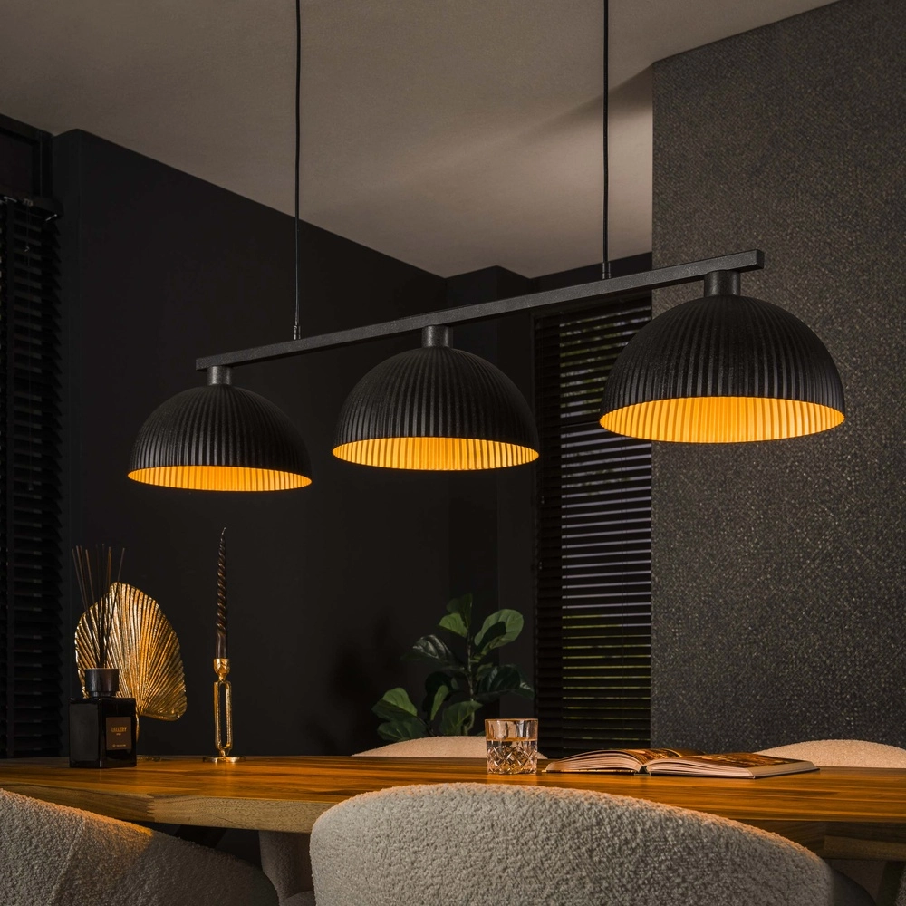 Industrial pendant lamp Ripple 3L - Ø 30cm