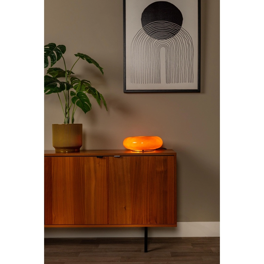 Table lamp Sentino Ø 29.5cm orange Lucide 5411212106490
