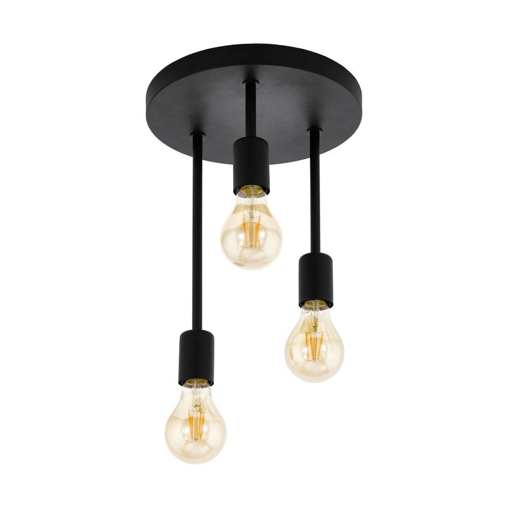 Black ceiling lamp Wilmcote