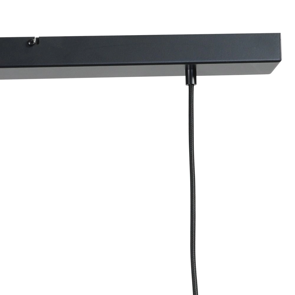 Dining table hanging lamp Run 4-light gunmetal cylinders Masterlight 8718121204567