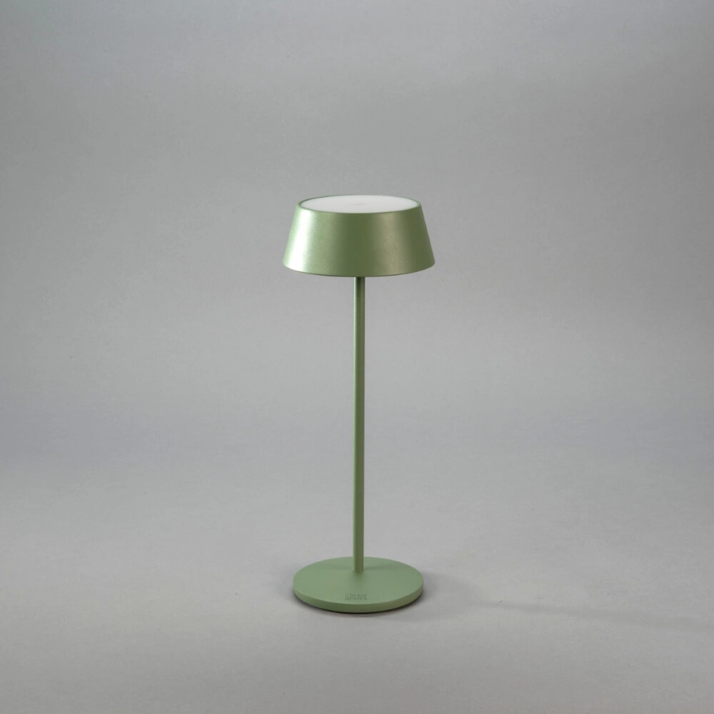 Rechargeable table lamp Menton mint green