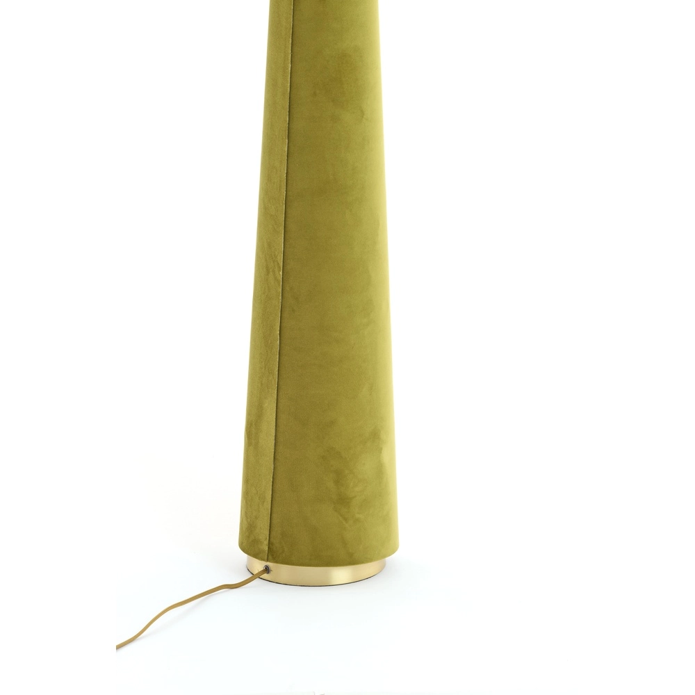 Floor lamp Devia Ø 50cm - velvet - green Light & Living 8717807759537