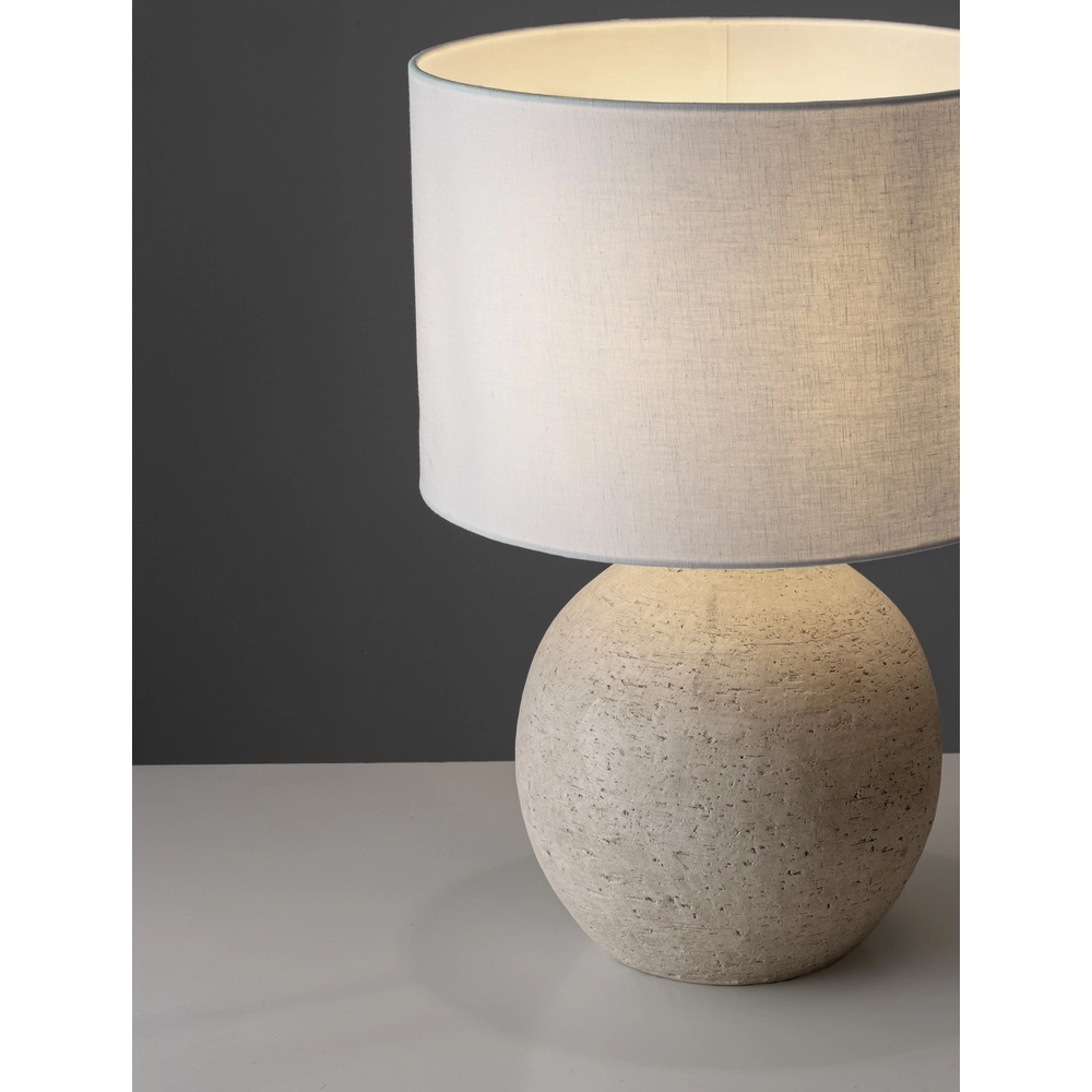 Table lamp Nagomi beige with cream hood Lyora 5212017468222
