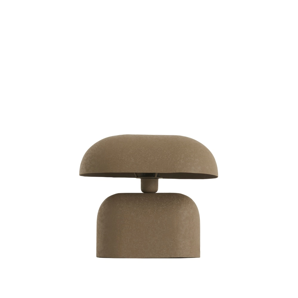 Table lamp Todd oval - matt dark brown