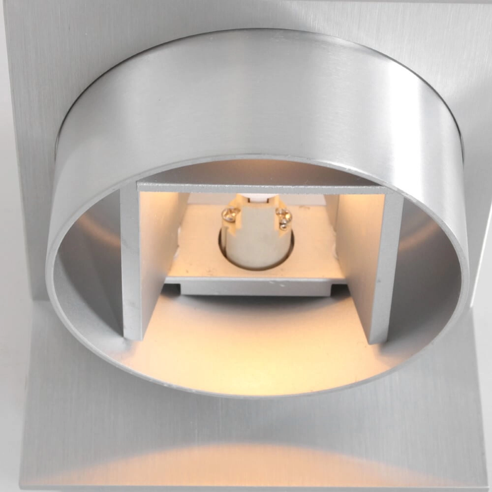 Up and down wall spotlight Muro Stainless steel Steinhauer 8712746152647
