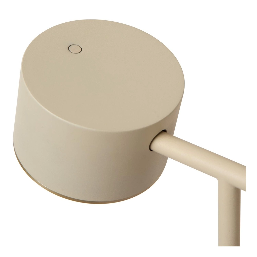Floor lamp Gian sand brown Lucide 5411212421142