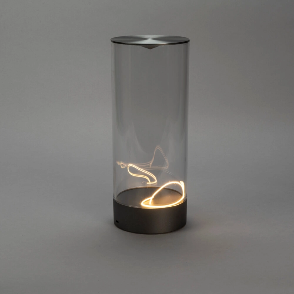 Rechargeable lamp Edison L anthracite KonstSmide 7318307847376