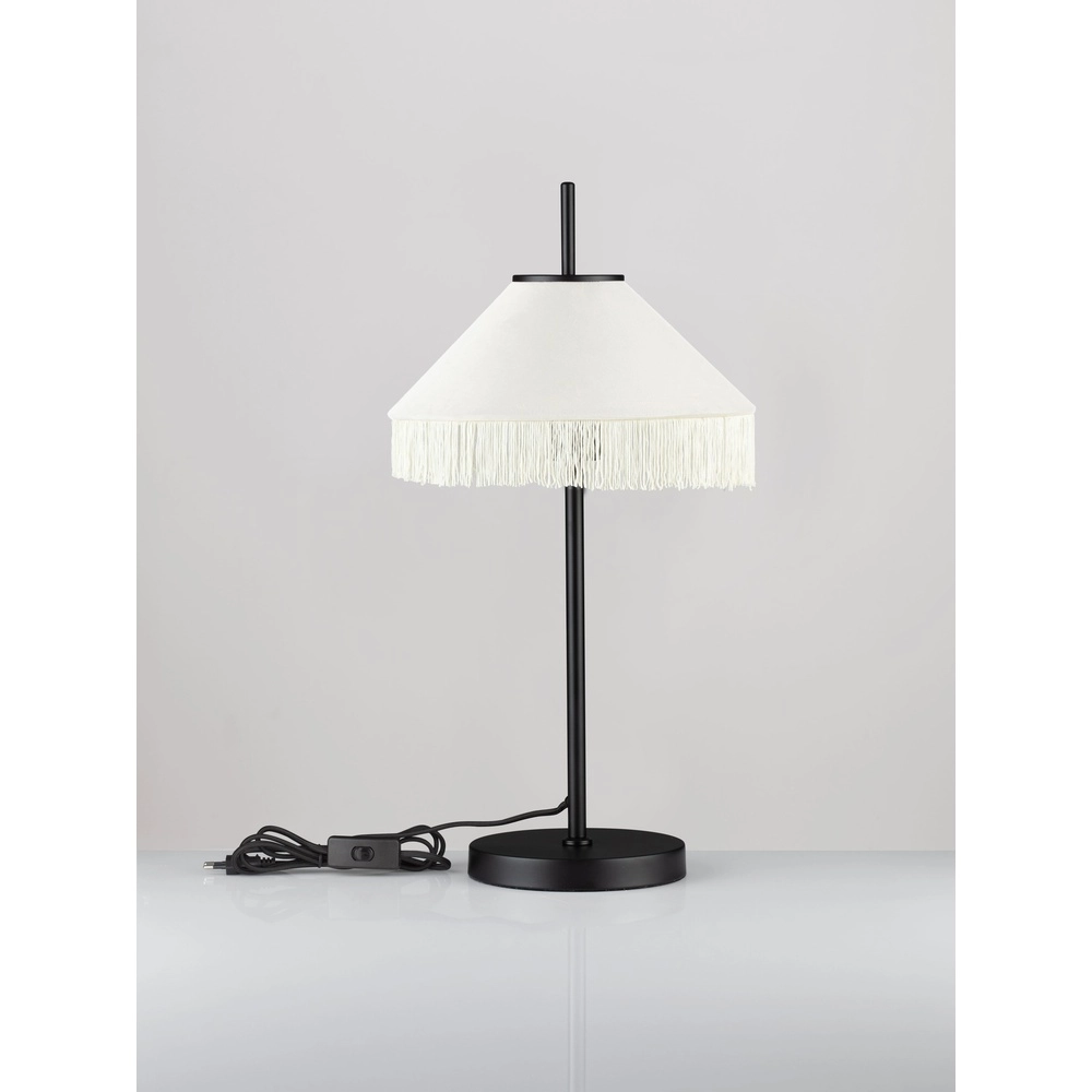 Tiffany table lamp Velvy beige Lyora 5212017493804