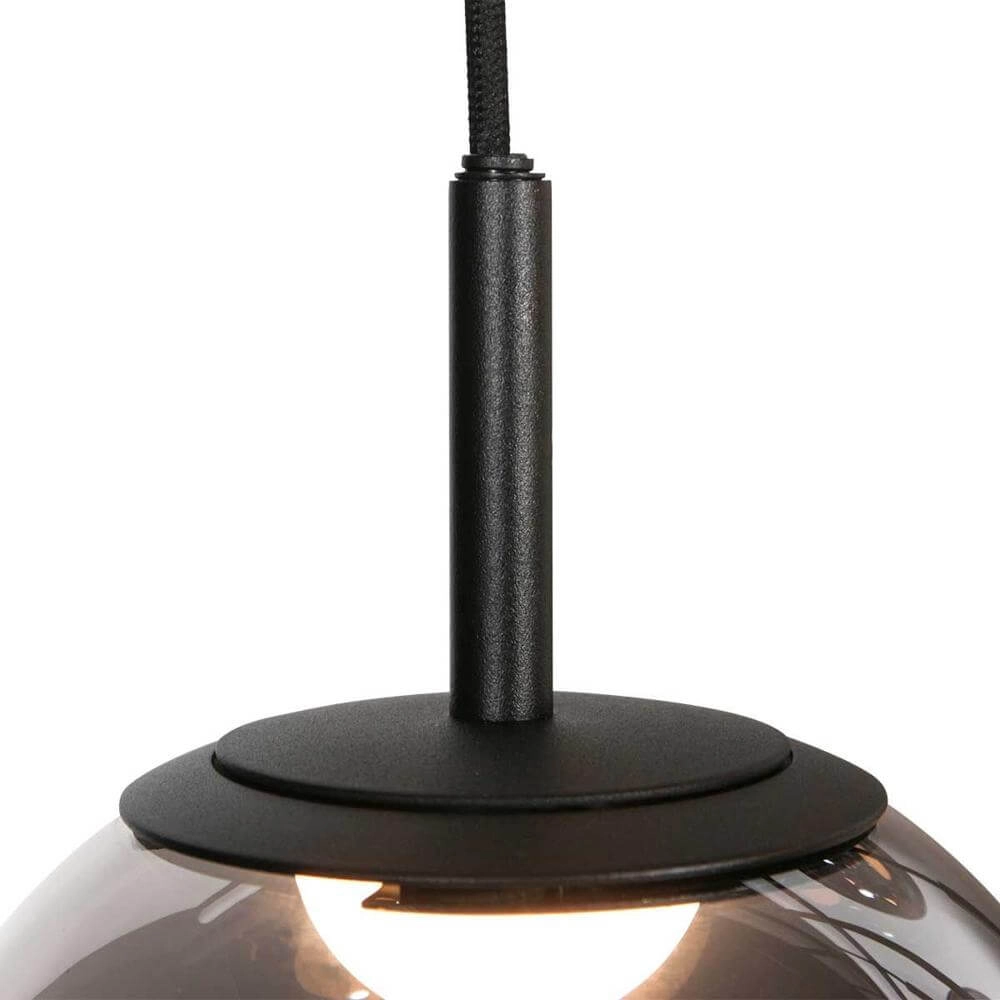 Vide pendant lamp Bollique Black 12-lights Steinhauer 8712746177930