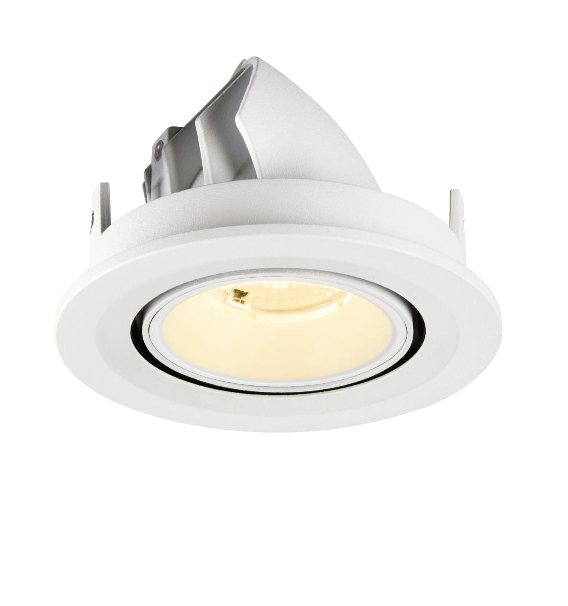 Recessed spotlight Numinos Gimble S white 3000K - 40deg SLV 4024163313445