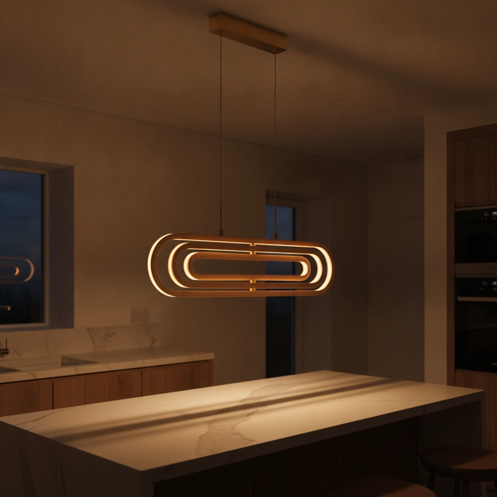 Design pendant lamp Arte Gold Oval Lyora 5212017426017