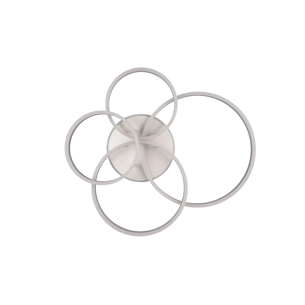 Ceiling lamp Drake Nickel Modern Trio 4017807657821