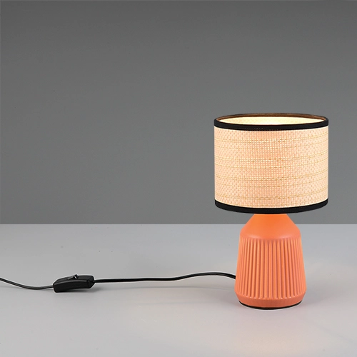 Table lamp Formentera Ø 16cm terracotta