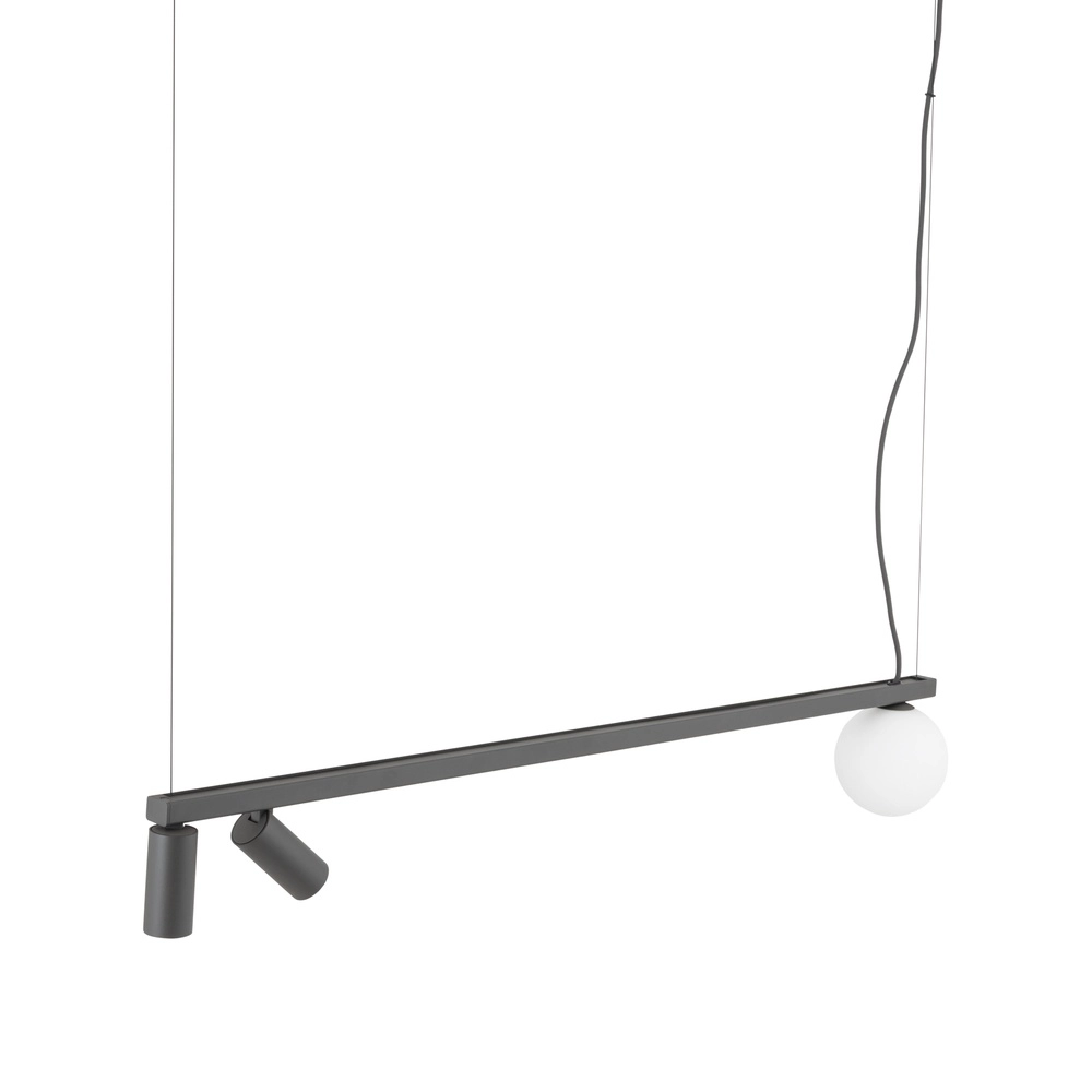 Design pendant lamp Fourty Umbra Grey