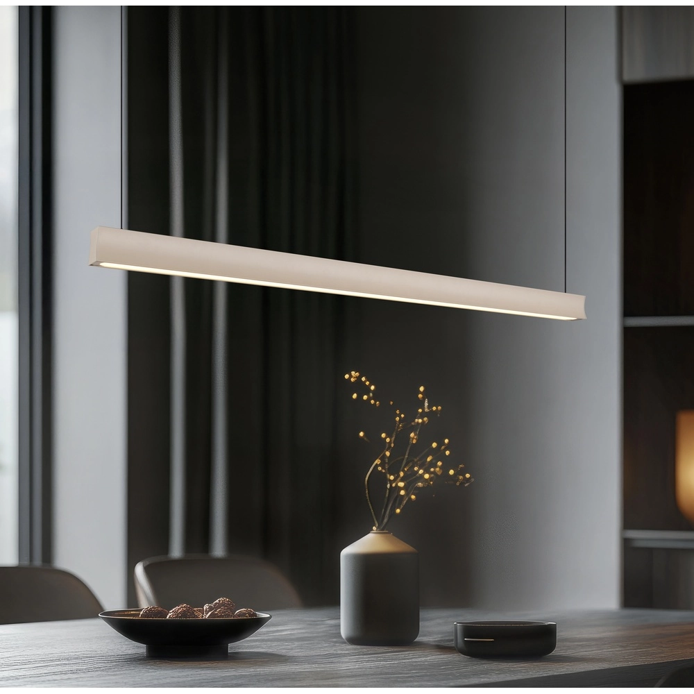Design pendant lamp Wallace beige Trio 4017807671179
