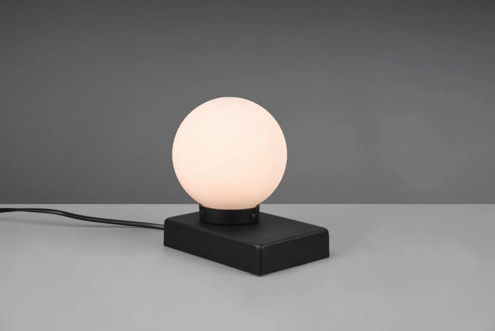 Round table lamp Davi ll black Trio 4017807551136