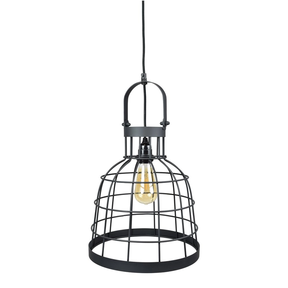 Country Pendant Lamp Bucket Large Industrial