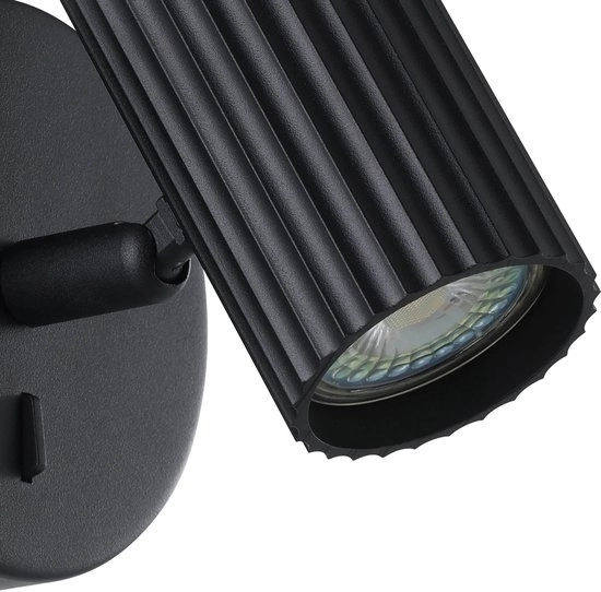 Surface-mounted spot Portillo Single Black Eglo 9008606360529
