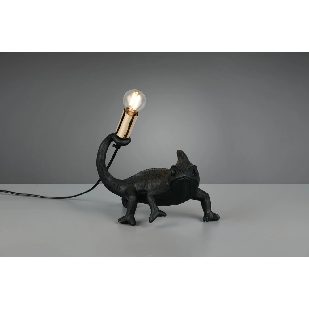 Table lamp Crawly Lizard Black Trio 4017807668100