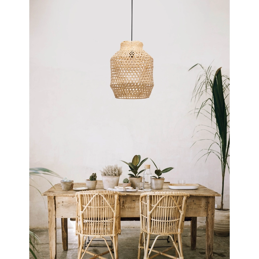 Rattan pendant lamp Mia Ø 35cm Lyora 5212017421326