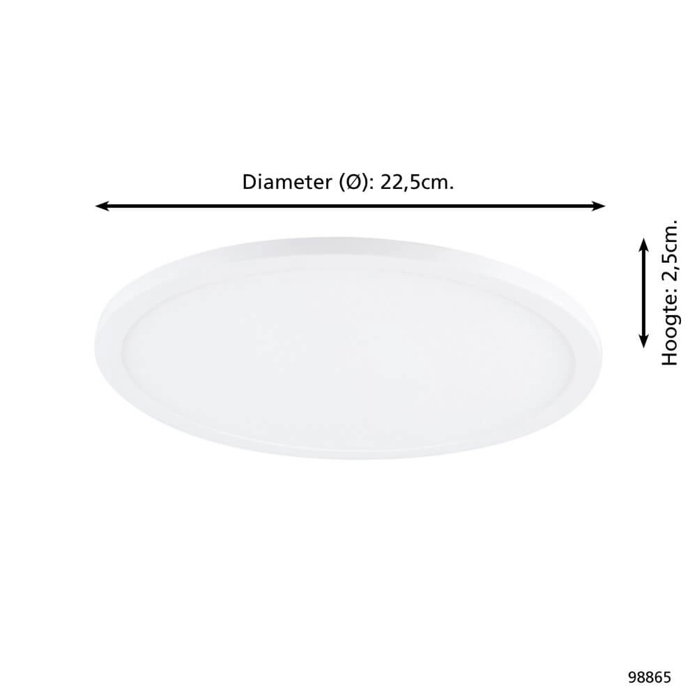 Recessed lamp Fueva Flex white 3000K Eglo 9002759988654