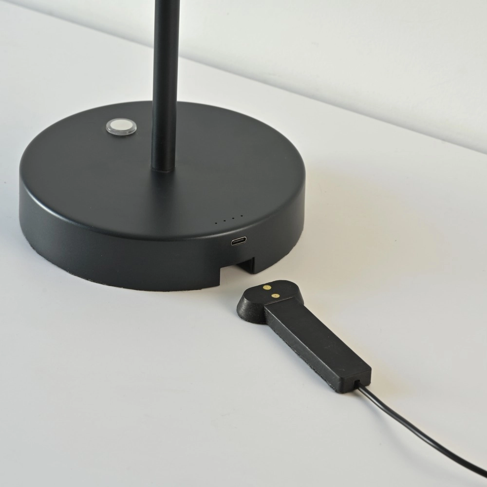 Led table lamp Pure Falling Rings black pearl Paul Neuhaus 4012248396612