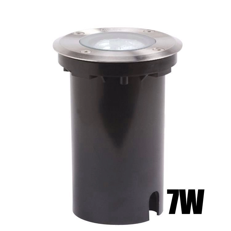 Soil Spot 11cm round stainless steel KonstSmide 7318307606003