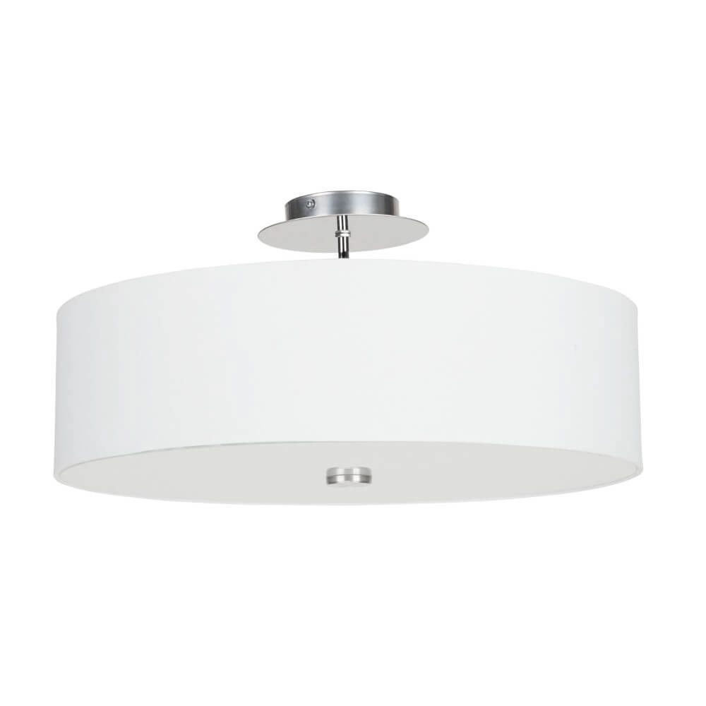 White ceiling lamp Viviane Ø 50cm