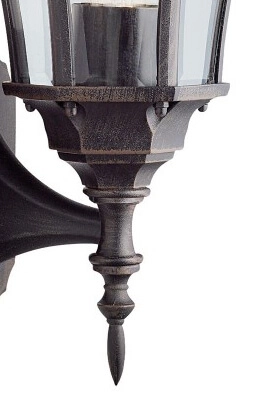 Wall lamp Capri Up bronze brown Searchlight 5013874335678