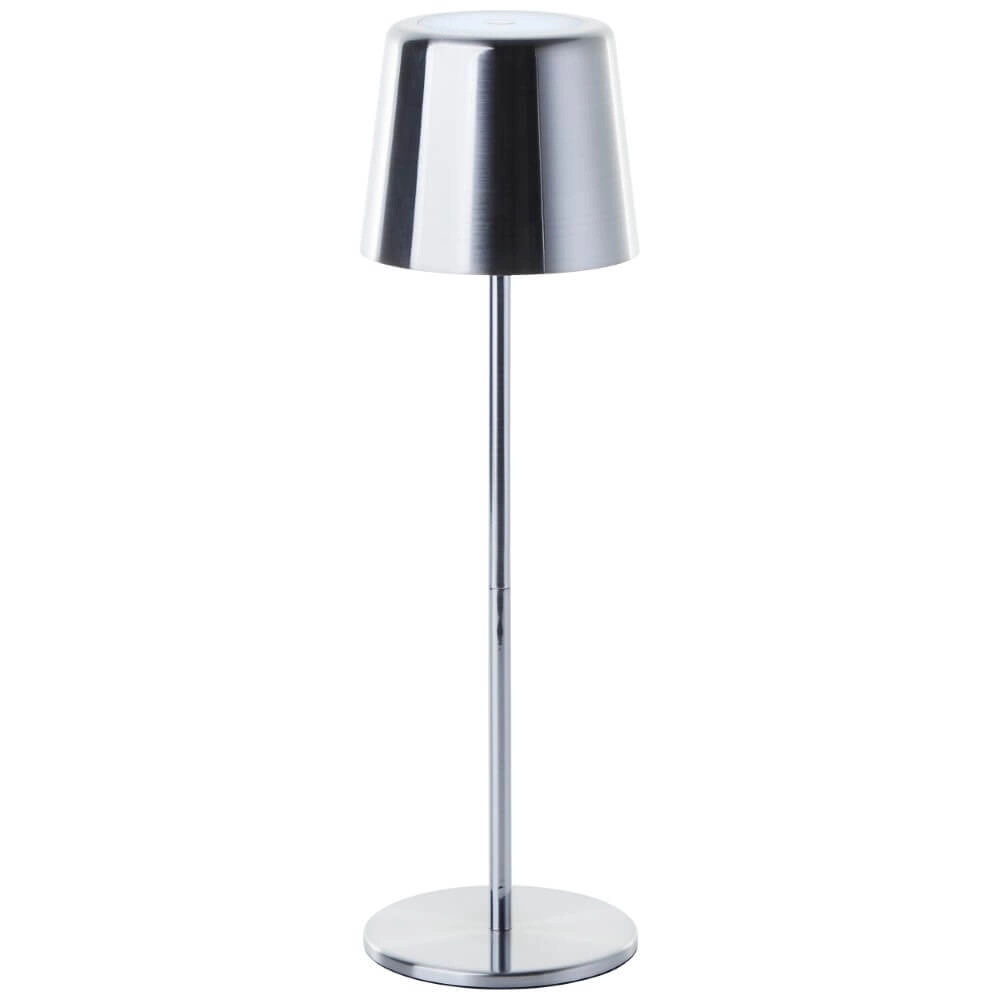 Rechargeable table lamp Xaana nickel Brilliant 4004353441462