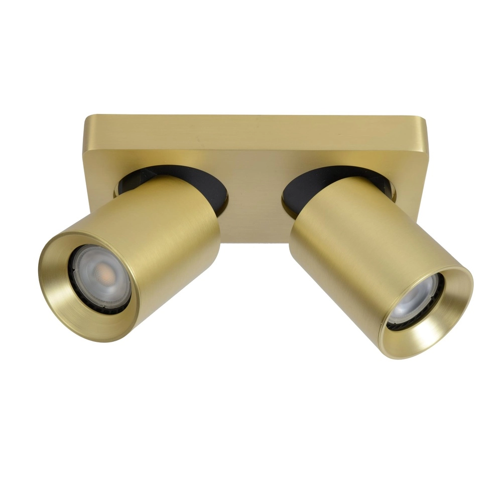 Ceiling spotlight Nigel 2-light gold