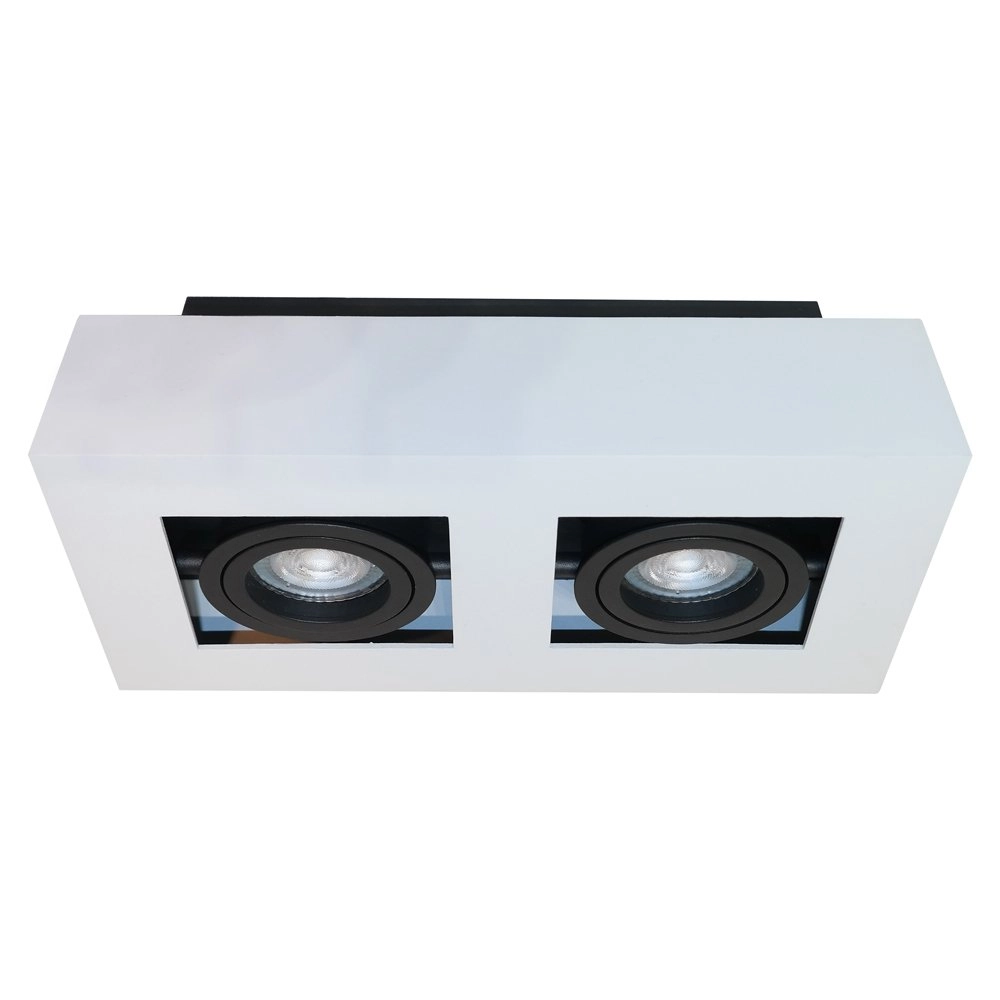 Double surface-mounted spot Bosco White Artdelight 8719831736416