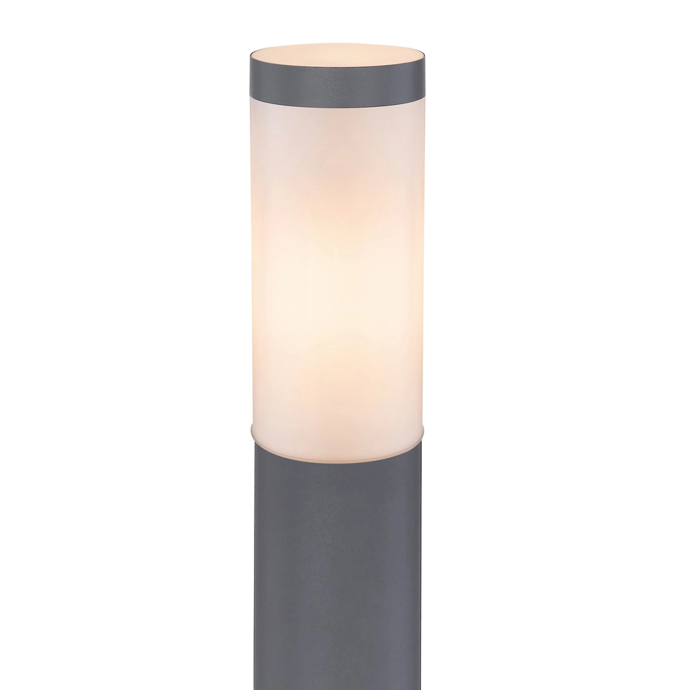 Garden lamp 110cm Boston anthracite with white Globo 9007371411665