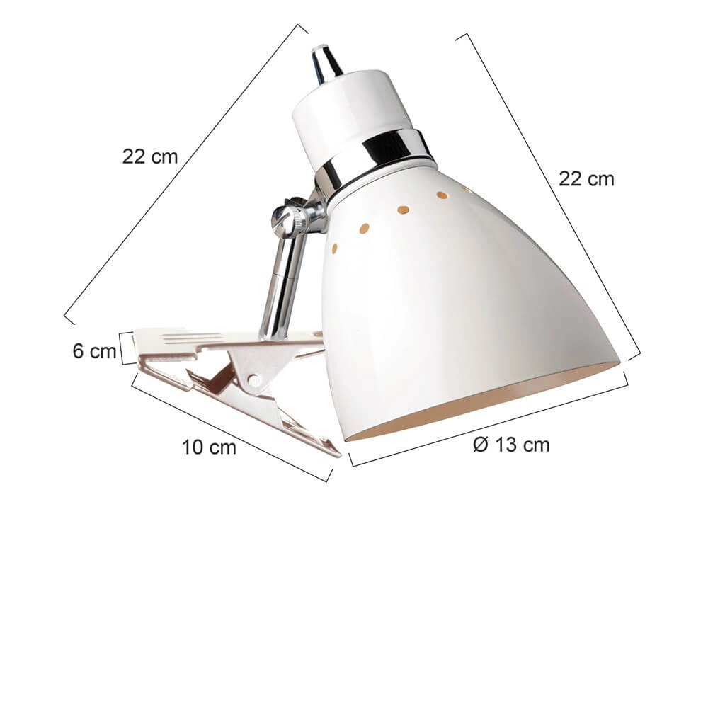 spotlight Spring with clamp Steinhauer 8712746075250