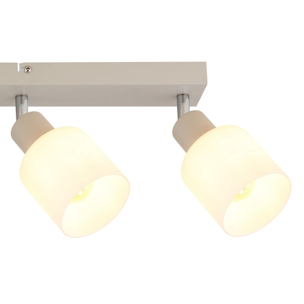 4-light ceiling spotlight Trent sand brown Globo 9007371566976